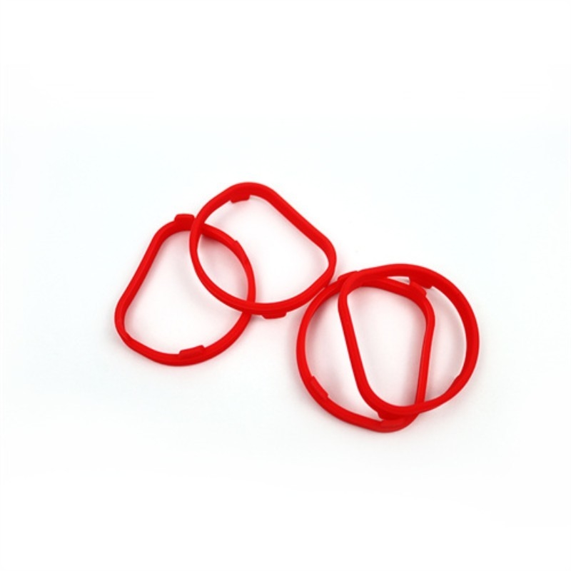 Steunaanpassing het Rubber van het 45 - 85 Molecuulgewichtmvq Silicone met Goede Chemische Weerstand