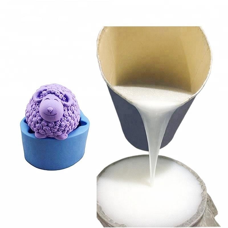 Laag Inkrimpings Wit Vloeibaar Silicone voor Vorm die 300%-Verlenging voor Olieboor maken